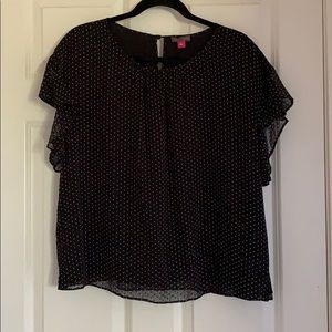Polka dot blouse
